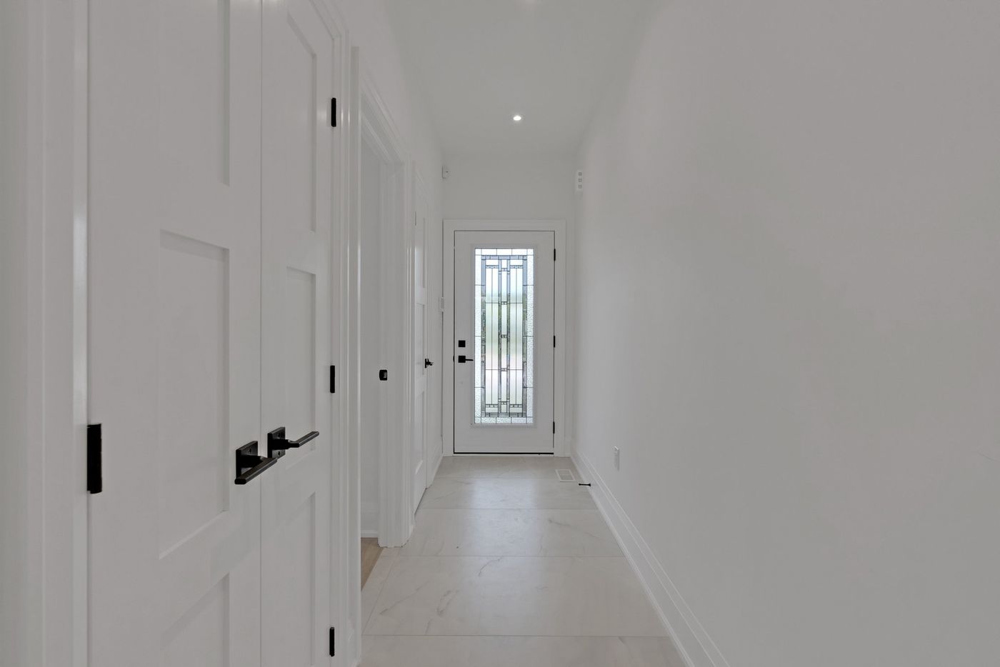 Hallway leading to the front door